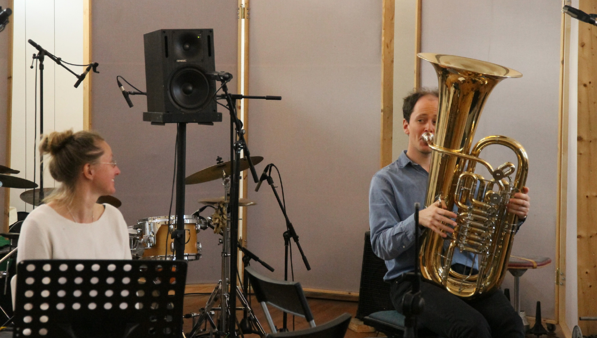 2019-07-08 Ame Zek's 'Unfinished sense of time' im Studio Börne45